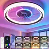 Deckenventilator 75W Leise Deckenventilator, RGB Produktbild-Vorschau 1