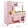4iQ Grande cucina giocattolo in legno per bambini Anteprima dell’immagine prodotto 2