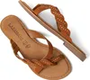 Lazamani Lena  Teenslippers - Cognac - Maat 39 Voir les images du produit 17