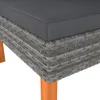 Divani angolari 2 pezzi. Poly rattan e legno massiccio di Anteprima dell’immagine prodotto 4