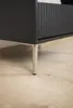 Set de 4 pieds de meuble - Pieds à pic chromés élégants de Voir les images du produit 7