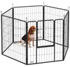 PawHut výběh pro štěňata, výška 100 cm, 6dílný. Náhled obrázku produktu 1