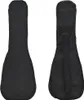 Two views of a black ukulele gig bag against a white background. Náhled obrázku produktu