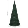 vidaXL Künstlicher Pop-Up-Weihnachtsbaum mit Beleuchtung Produktbild-Vorschau 12