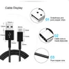 3 meter USB-C zu USB-A Schnell-Ladekabel in schwarz 3m USB Produktbild-Vorschau 5