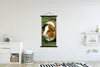 MuchoWow® Textilposter Meerschweinchen draußen 90x180 cm Produktbild-Vorschau 2