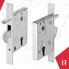 KOTARBAU® Hakenschloss Schiebetore Einsteckschloss F-60 Produktbild-Vorschau 3