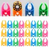40 clips de fixation en silicone colorés pour accessoires Voir les images du produit 8