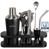 BARMINGO® Edelstahl Cocktail Set 11tlg. – 700ml Cocktail Produktbild-Vorschau 1
