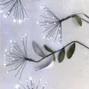 LED světelný řetěz – svítící trsy, nano, 2,35 m, vnitřní, studená bílá, časovač Náhled obrázku produktu