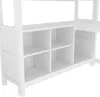 OKWISH Lit Mezzanine 140x200 cm Ado - Lit avec Bureau, Voir les images du produit 6