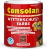 Consolan Wetterschutzfarbe schwedenrot 0,75L Holzfarbe Produktbild-Vorschau 7