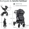 BRONEA® EXQUISE 2.0 Kombi-Kinderwagen 3-in-1 mit MATRATZE & Produktbild-Vorschau 8