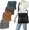 Multiple handbags are displayed in different colors, with one handbag being worn by a mannequin. Produktbild-Vorschau