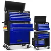 MASKO® Werkstattwagen inkl. Koffer - 9 Fächer Abschließbar Produktbild-Vorschau 1