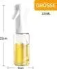 Ölsprüher, Glas, Weiß Schwarz, 2er Set, 220ml, 22x6cm Produktbild-Vorschau 2