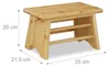 Bambusová podnožka RD2109, 33 cm Náhľad obrázku produktu 11
