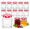 10er-Set kleine Einmachgläser, 50 ml – quadratische Produktbild-Vorschau 1