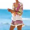 Sommerkleid - Damenmode - Strandtunika - Boho - Minikleid - Produktbild-Vorschau 2