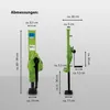 Stockwinde Zahnstangenwinde 1500 kg 60-90 cm Höhe Produktbild-Vorschau 3