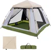 Tente de camping COSTWAY, tente pop-up pour 2 à 4 Voir les images du produit 1