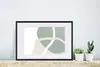 MuchoWow® Gerahmtes Poster Minimalismus - Pastell - Produktbild-Vorschau 4