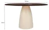 Tisch Brix 140 x 120 x 76 Mangoholz Stahl Natur Beige Produktbild-Vorschau 5