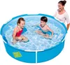 Bestway® My First Frame Pool Ø 152 x 38 cm, blau, rund Produktbild-Vorschau 23