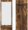 vidaXL Nástenný nočný stolík Údený dub 70 x 10 x 90 cm Náhľad obrázku produktu 3