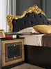 Barock Schlafzimmer Set Anette in Schwarz / Gold Produktbild-Vorschau 2