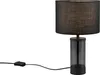 Trio Leuchten Tischleuchte Grazia E14, schwarz, Metall/Glas Produktbild-Vorschau 2