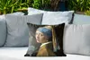 MuchoWow® Outdoor Kissen - Das Mädchen mit dem Produktbild-Vorschau 4
