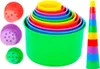 Pyramide grande, 10 pièces - Jeu d'empilage Voir les images du produit 3