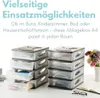 Schubladenbox A4 Ablagefächer Stapelbar Organizer Büro Produktbild-Vorschau 5