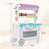 COSTWAY Chariot à glace pour enfants avec 12 glaces, Voir les images du produit 7
