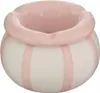 Gestreifter aschenbecher della pasta 9x9x6cm  - Atmosphera Produktbild-Vorschau 1