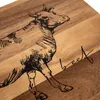 Küchenbrett 36x24cm Kuh aus Holz Produktbild-Vorschau 3