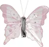 Schmetterling mit Clip 8cm 4er Set Rosa Produktbild-Vorschau 7