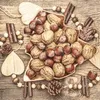 20 Servietten Nut Tree - Nusssammlung an Weihnachten Produktbild-Vorschau 1