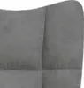 A close-up view of the textured fabric of a gray armchair. Náhled obrázku produktu