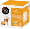 A box of Nescafé Dolce Gusto Latte Macchiato coffee capsules. Produktbild-Vorschau
