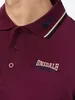 Lonsdale Lion Kurzarm-poloshirt Oxblood Rot XL Mann Náhled obrázku produktu 5