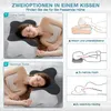 Cuscino ergonomico per il collo, cuscino per dormire contro Anteprima dell’immagine prodotto 4