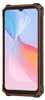 A rugged smartphone with an orange trim is shown against a white background. Produktbild-Vorschau