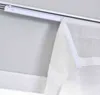 2er Set Halbtransparente Schiebegardinen Paneelwagen HxB Produktbild-Vorschau 4