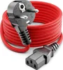 deleyCON 7,5m Kaltgerätekabel - Nylon Kabel - Netzkabel Produktbild-Vorschau 2