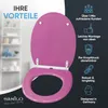 SANILO® WC-Sitz mit Absenkautomatik und Schnellverschluss Produktbild-Vorschau 3