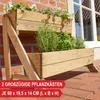 ONBEST Pflanztreppe Holz | 2-stöckig | mit Innenvlies | 2 x Produktbild-Vorschau 6