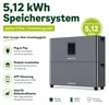Balkonkraftwerk 2000Wp mit 5,12kWh Speicher, 4x500W Produktbild-Vorschau 3