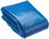 A folded blue solar pool cover with a hexagonal bubble pattern. Podgląd zdjęcia produktu